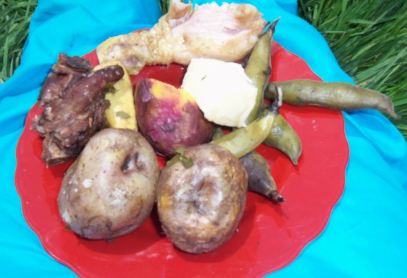 Peru cooked in Patabamba